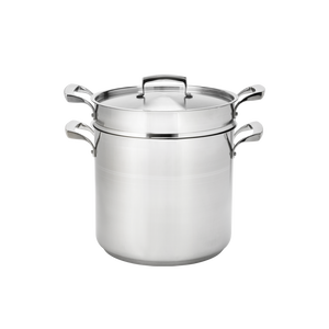 Browne Foodservice Thermalloy 12qt Stainless Steel Double Boiler (3 Piece Set) (5724072)