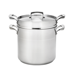 Browne Foodservice Thermalloy 16qt Stainless Steel Double Boiler 3 Piece Set, (5724076)