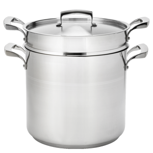 Browne Foodservice THERMALLOY 20qt Stainless Steel Double Boiler (3 Piece Set)  (5724080)