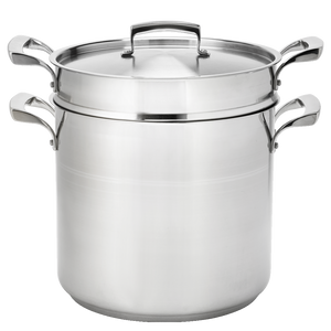 Browne Foodservice THERMALLOY 20qt SS Double Boiler (3 Piece Set) NSF 5724080