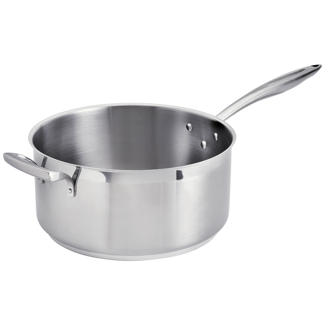 Browne Foodservice Thermalloy Low Sauce Pan 11"/28cm 8qt/8.4l Stainless Steel (5724166)