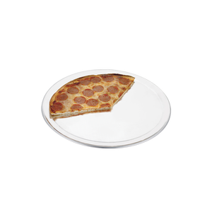Browne Foodservice THERMALLOY Wide Rim Pizza Pan Alum 20ga/0.8mm, 7"/17.8cm dia 5730027 (Pack of 12)