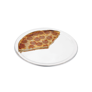 Browne Foodservice THERMALLOY Wide Rim Pizza Pan Alum 20ga/0.8mm, 10"/25.4cm dia 5730030 (Pack of 12)