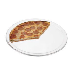 Browne Foodservice THERMALLOY Wide Rim Pizza Pan Alum 20ga/0.8mm, 15"/38.1cm dia 5730035 (Pack of 12)