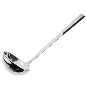 Browne Foodservice Elite 12" 4 Ounce Stainless Steel Serving Ladle 573152 (Pack of 12)