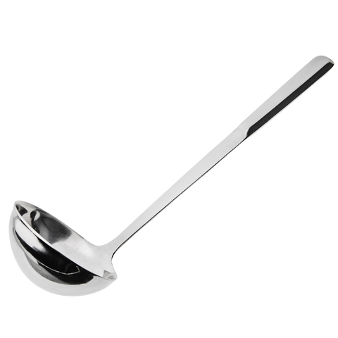 Browne Foodservice Elite 12" 4 Ounce Stainless Steel Serving Ladle 573152 (Pack of 12)