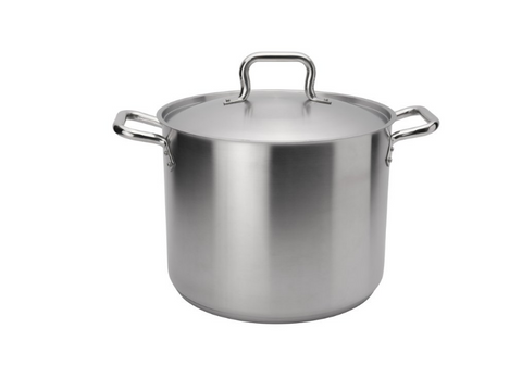 Browne Foodservice Elements Stock Pot 20qt/19L With Cover Stainless Steel(5733920)