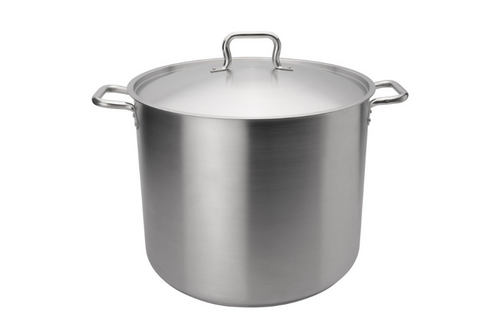 Browne Foodservice ELEMENTS Stock Pot 40qt/38L w/Cover SS NSF 5733940