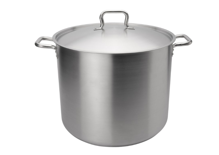 Browne Foodservice Elements Stock Pot 60qt/56.75L with Cover Stainlerss Steel (5733960)