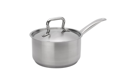 Browne Foodservice ELEMENTS Sauce Pan 3.5qt/3.5L w/Cover SS NSF 5734033