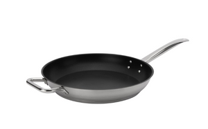 Browne Foodservice ELEMENTS Fry Pan 12.5"/32cm SS Non-Stick Excalibur NSF 5734062 (Pack of 4)