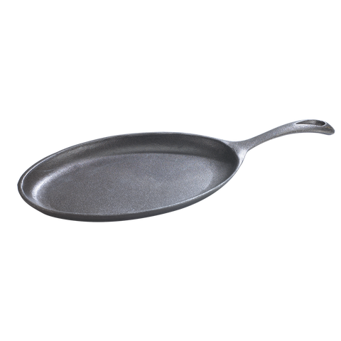 Browne Foodservice Cast Iron Oval Fry Pan 573722 (Pack of 4)