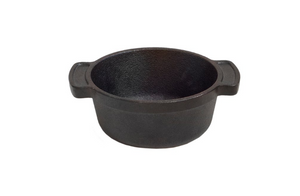 Browne Foodservice THERMALLOY Cast Iron Traditional Mini Round 9.5 oz - 280 ml 573757 (Pack of 6)