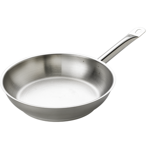 Browne Foodservice Thermalloy Stainless Steel Fry Pan 12.5" (573773)