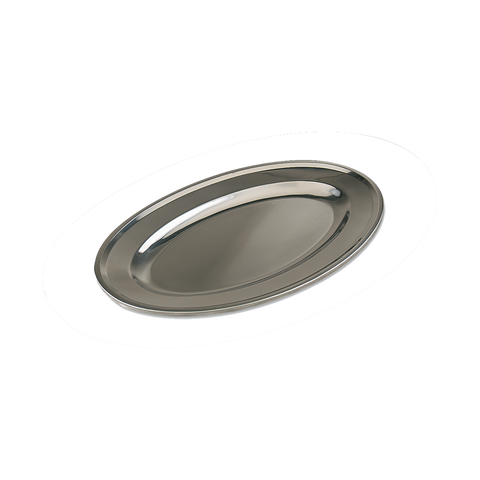 Browne Foodservice Serving Platter Oval Stainless Steel16.25x10-5/8" 574183 (Pack of 12)