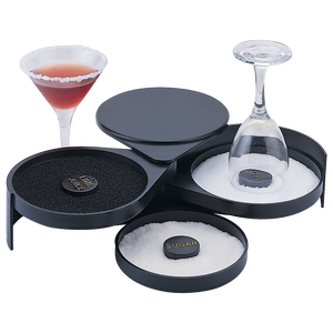 Browne Foodservice Glass Rimmer, Black 574834