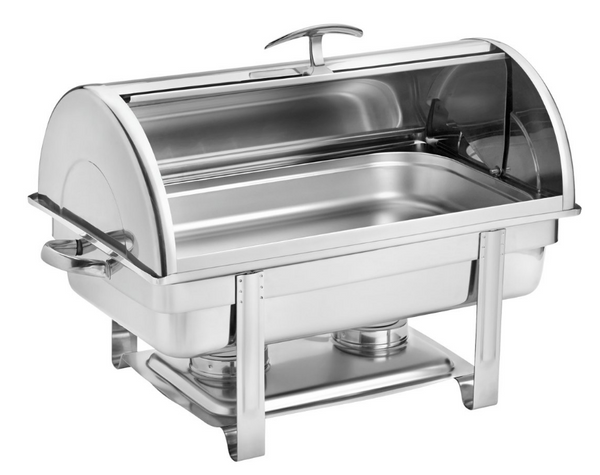 Browne Foodservice Chafer Economy Roll Top 18/8 Stainless Steel (575135)