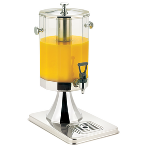 Browne Foodservice Polygonal Juice Dispenser 7qt/6.6L 45 - 5oz  Servings (45 - 150ml) (575160)