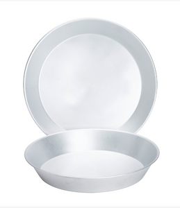 Browne Foodservice Pie Plate Aluminum 9"/23cm 575329  (Pack of 12)