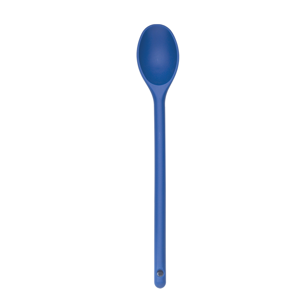 Browne Foodservice Spoon Nylon 15"/38.1cm Blue 57538503 (Pack of 12)