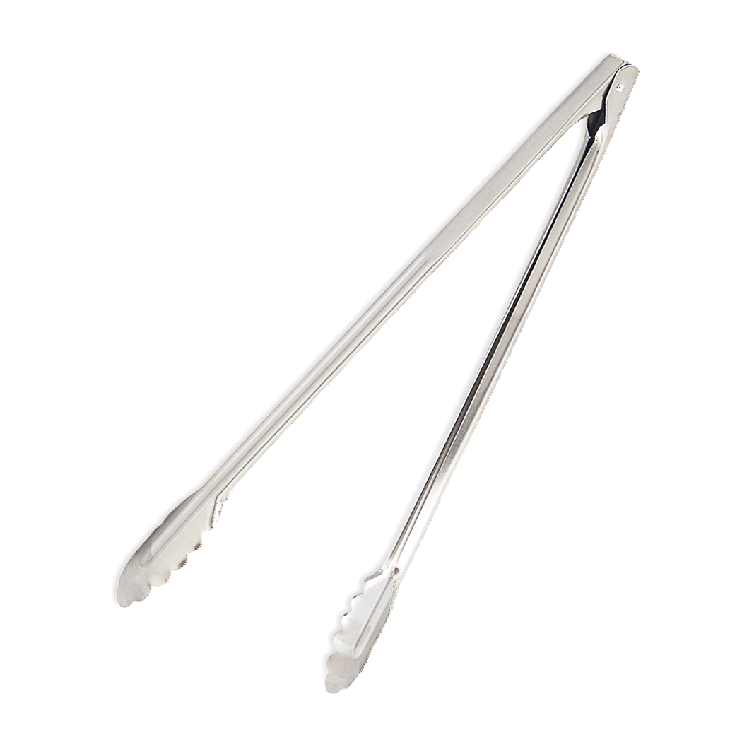 Browne Foodservice Tongs Heavy Duty SS 16" w/Satin Finish 57539 (Pack of 6)