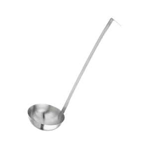 Browne Foodservice Optima 4oz Stainless Steel One Piece Ladle Pack of 12(575704)