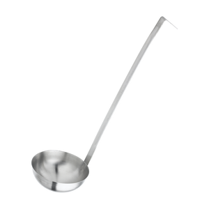 Browne Foodservice Optima 6oz Stainless Steel One Piece Ladle Pack of 12(575706 )