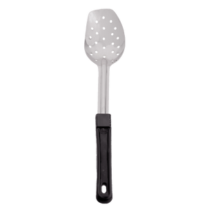 Browne Foodservice 13" Perforated 3-Sided Spoon w/Bakelite Handle 5763 (Pack of 4)