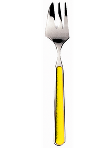 Mepra Cake/Oyster Fork Yellow Fantasia Pack of 12 (10G61115)