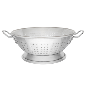 Browne Foodservice 16qt Hd Aluminum Footed Colander (5811616)