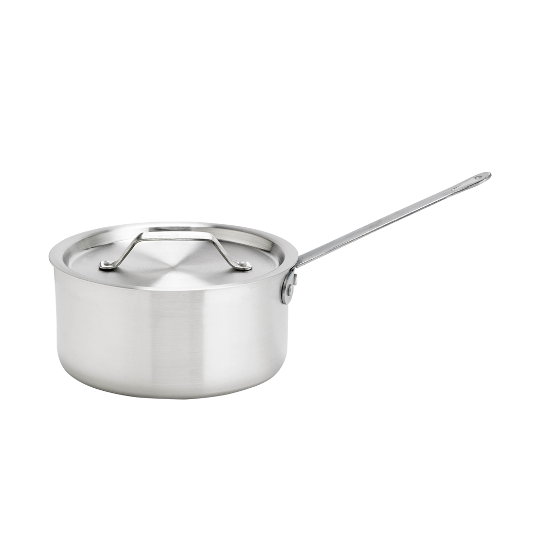 Browne Foodservice Thermalloy 3.75qt HD Aluminum Sauce Pan-Straight Side 5814503
