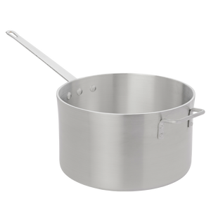 Browne Foodservice Thermally 11qt HD Aluminum Sauce Pan-Straight Side with Handle (5814511)