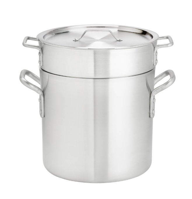 Browne Foodservice Thermalloy 16qt Aluminum Double Boiler Set (5813216)