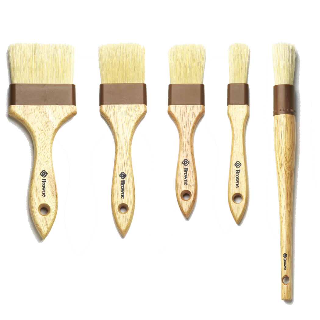 Browne Foodservice Pastry Brush 2", Sealed 61200-2 (Pack of 12)