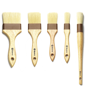 Browne Foodservice Pastry Brush Round Handle, Sealed 61200 (Pack of 12)
