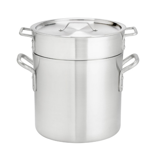 Browne Foodservice Thermalloy 12qt Aluminum Double Boiler Set (5813212)