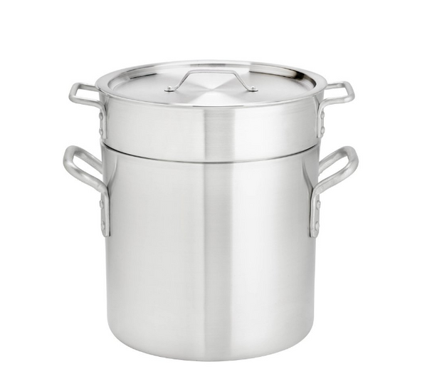 Browne Foodservice Thermalloy 8qt Aluminum Double Boiler Set (5813208)