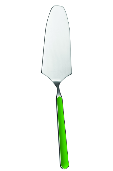 Fantasia Cake Server Apple Green By Mepra (Pack of 12) 10A71116