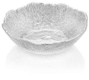 IVV Glassmakers Italia DIAMANTE' SALAD BOWL 11,06 inch. CLEAR 6921.1