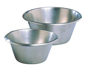 Matfer Bourgeat Flat Bottom Stainless Steel Mixing Bowl 14 1/4" 702636