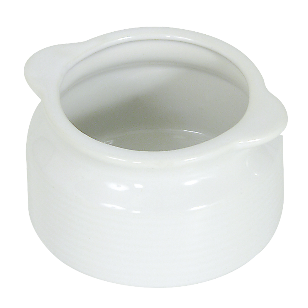 Browne Foodservice Onion Soup Bowl 12oz, White 744049W (Pack of 4)