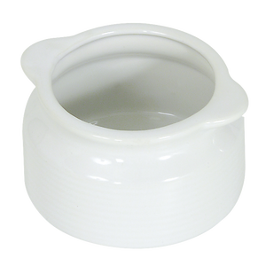 Browne Foodservice Onion Soup Bowl 12oz, White 744049W (Pack of 4)