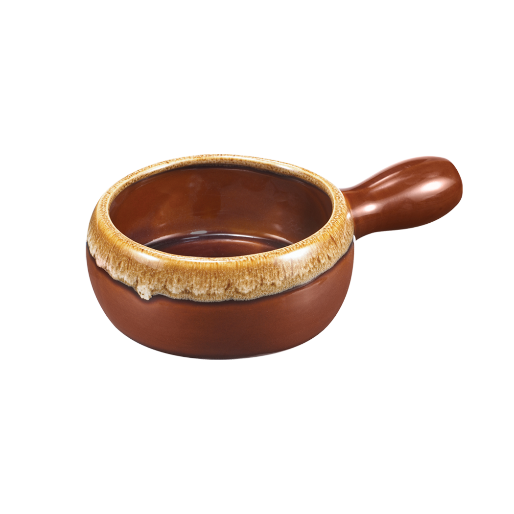 Browne Foodservice Onion Soup Bowl, No Cover 744050 (Pack of 4)
