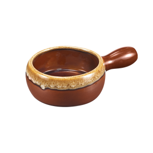 Browne Foodservice Onion Soup Bowl, No Cover 744050 (Pack of 4)