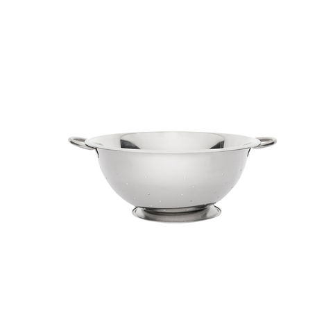 Browne Foodservice 3qt Stainless Steel Footed Colander Pack of 12(746038)