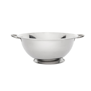 Browne Foodservice 8qt SS Footed Colander 746110 (Pack of 6)