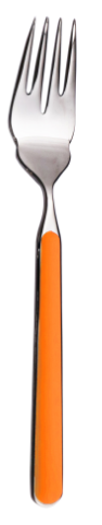 Orange Fantasia Table Fish Fork By Mepra (Pack of 12) 10O61121