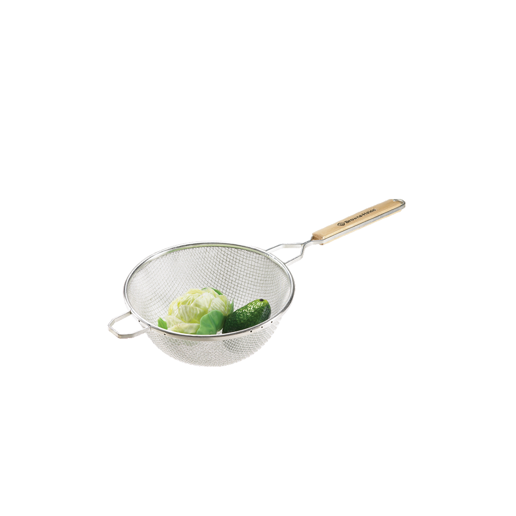 Browne Foodservice Double-Mesh Strainer-Fine (6.25" bowl) 8095 (Pack of 4)