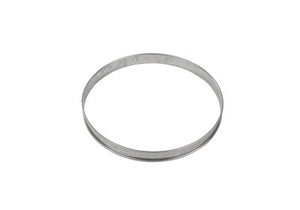 GOBEL St/st tart ring - Rolled edges - 4/10 thickness - Ø200 mm / h20 mm 824950