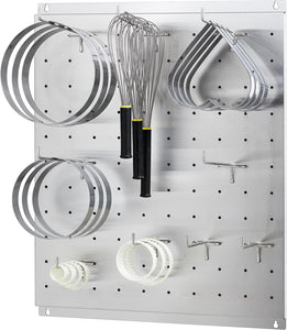 Matfer Bourgeat Utensils Wall Rack - Panel Only 23 3/4" X 27 1/2" 845760